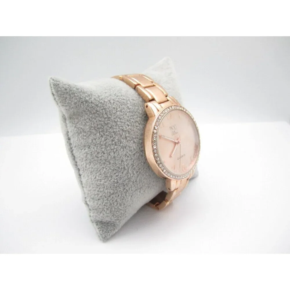 Women NY&C Quartz WR Analog 36mm Round Watch (H354) 